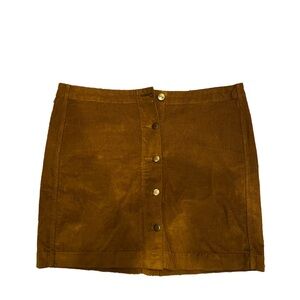 Toad and co corduroy mini skirt